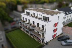 Wohnen über den Dächern Duisburgs – Moderne 2-Zimmer-Wohnung mit traumhafter Sonnenterrasse