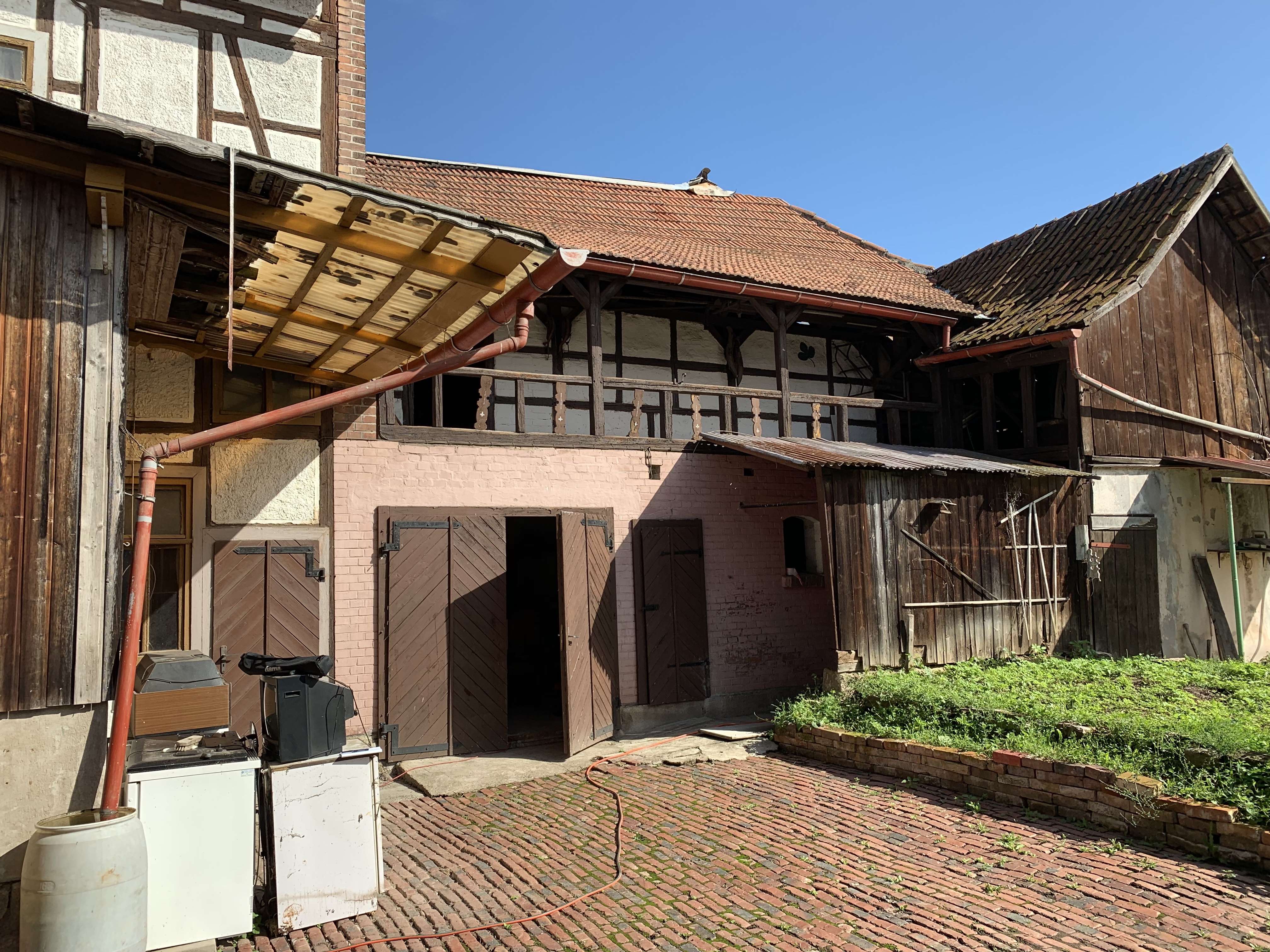 entwicklungsfähiger san.-bed. Restbauernhof in Langula, Unstrut Hainich Kreis – Bild 4