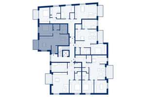 D11: Kompakt geschnittene 2-Zimmerwohnung  im 2. OG - mit Südbalkon – Villenstraße 4, 53129 Dottendorf, Bonn – Vorschaubild 2