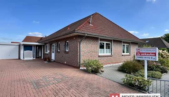 Bild von Viel Platz auf einer Ebene - Gepflegter Bungalow mit Ausbaupotenzial in Jaderberg (Obj.-Nr. 6521)