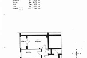 schöne 2-Zimmer-Wohnung in Wanheimerort mit Starterrabatt – Fliederstr.  60, 47055 Wanheimerort, Duisburg – Vorschaubild 3