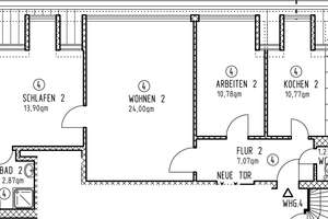 Schöne, helle 2-Zimmer Wohnung in Duisburg - 70 m²