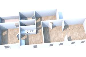 Frisch renovierte 2,5-Zimmeraltbauwohnung mit geräumigen Balkon & EBK zu vermieten! – Blumenstraße 21, 42655 Solingen-Mitte, Solingen – Vorschaubild 9
