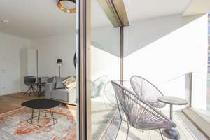 Möblierte 2-Zimmer-Wohnung mit Terrasse und Loggia – Gmunder Straße 16a, 81379 Obersendling, München – Vorschaubild 9