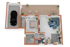 Endlich Platz am Haus! Familienfreundlich, altersgerecht mit Garten, Garage, Kamin und Ausbaureserve – Oberhausen – Vorschaubild 29
