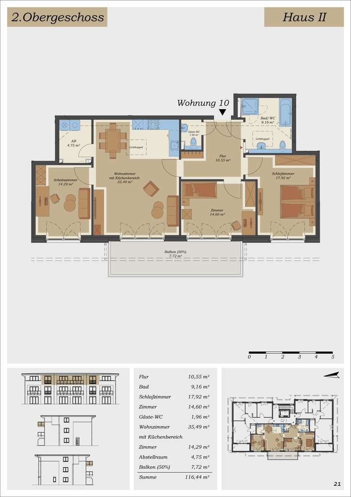 Immobilie in Hasloh - Lichtdurchflutete 4-Zimmer-Eigentumswohnung mit großem Balkon – provisionsfrei - Bild 4