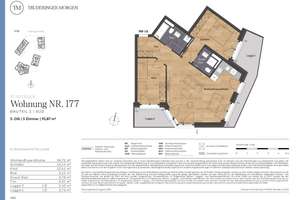 3-Zimmer-Neubau im 5.OG, zwei Loggien – Die vollständige Adresse der Immobilie erhältst du vom Anbieter., 81825 Josephsburg, München – Vorschaubild 36