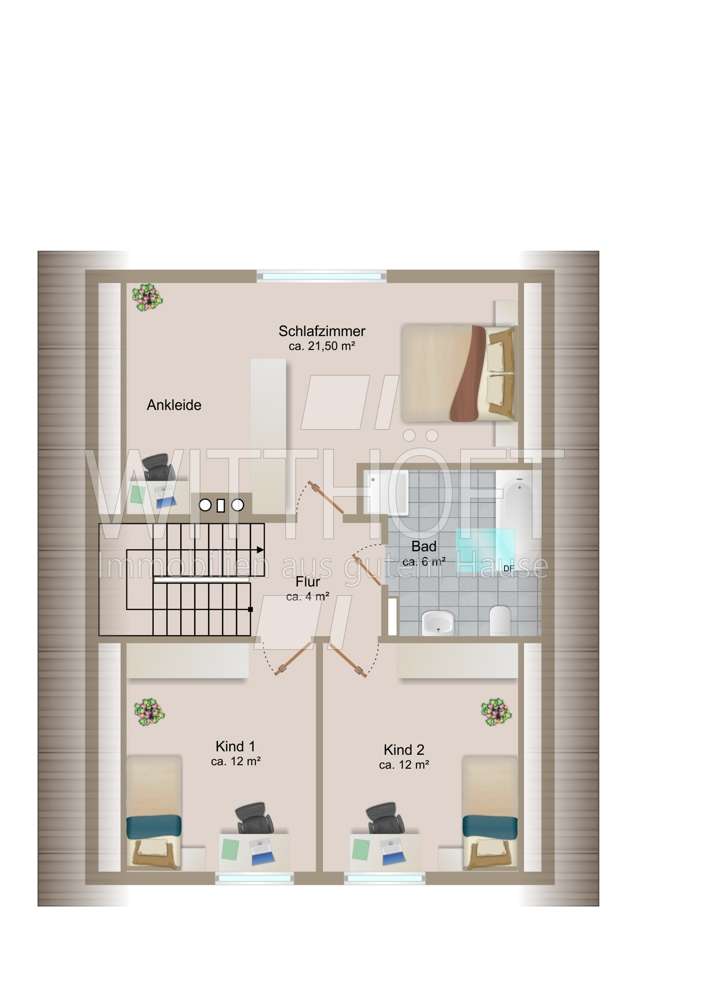 Grundriss Dachgeschoss