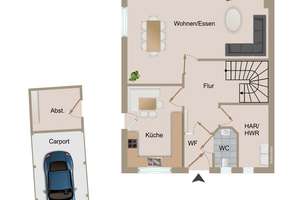Leben mit Stil: Doppelhaushälfte aus 2003 mit Terrasse und Carport in Hille-Hartum! – Die vollständige Adresse der Immobilie erhältst du vom Anbieter., 32479 Hille – Vorschaubild 16