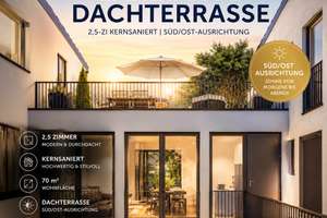 2,5-Zi kernsaniert mit Süd/Ost-Dachterrasse | 70m² | München-Aubing 2026 | KfW A+