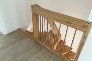 Wohnen auf 2 Ebenen° 5 Zimmer-Maisonette + Balkon, modernes Bad mit Wanne und Dusche, Gäste-WC – 33604 Mitte, Bielefeld – Vorschaubild 6