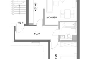 Zauberhafte Zwei-Zimmer-Wohnung mit Balkon, Echtholzparkett und Wannenbad – 4318 Anger-Crottendorf, Leipzig – Vorschaubild 10
