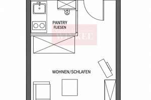 1-Zimmerapartment mit Balkon u. Stellplatz in Köln-Junkersdorf -Nahe SpoHo- – Die vollständige Adresse der Immobilie erhältst du vom Anbieter., 50858 Junkersdorf, Köln – Vorschaubild 8