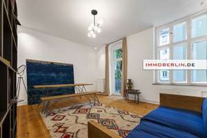 IMMOBERLIN.DE - Ersteinzug nach Sanierung 2025! Stilvolle Altbauwohnung mit Balkon & Mobiliar