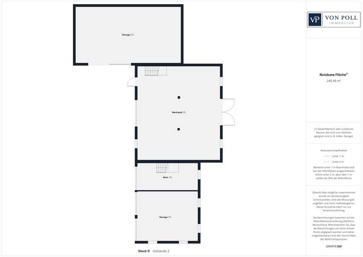 Nebengebäude - Erdgeschoss