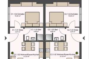 Moderne Erdgeschosswohnung mit Kfz-Stellplatz – Die vollständige Adresse der Immobilie erhältst du vom Anbieter., 55124 Gonsenheim, Mainz – Vorschaubild 4