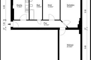 Gut geschnittener Altbau in der Weserstraße  – Die vollständige Adresse der Immobilie erhältst du vom Anbieter., 12059 Neukölln (Ortsteil), Berlin – Vorschaubild 17