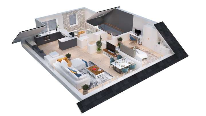 Grundriss Dachgeschoss