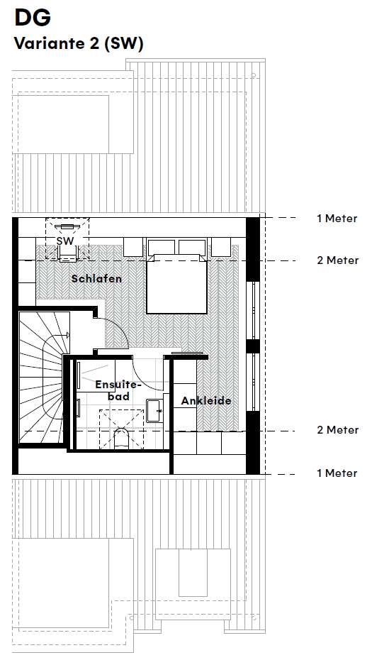 Dachgeschoss Grundriss