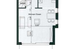 *** hochwertige 2-Zimmer-Maisonette-Wohnung mit Terrasse *** – Hauptstraße 16 a, 21614 Buxtehude – Vorschaubild 2