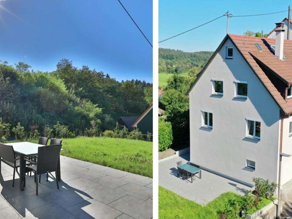 Aichtal Objektansicht mit Terr