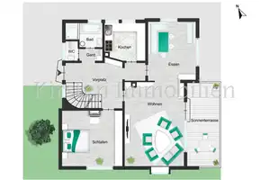 Einfamilienhaus in Top-Lage mit Garage & großem Garten, Perfekt für Familien, mit Blick auf die Burg – Zollernalbkreis – Vorschaubild 24