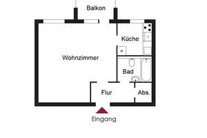 Gelegenheit! Stilvolle 1,5-Zimmer-Altbauwohnung Tempelhof – Schönburgstrasse 9, 12103 Tempelhof, Berlin – Vorschaubild 8