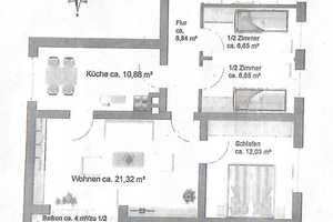 Möblierte 3-Raum-Wohnung in München Bogenhausen – München – Vorschaubild 9