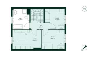 Doppelhaushälfte inkl. Bezugsfertig-Ausstattung, Grundstück und Terrasse – Zum Gut 26B, 4356 Seehausen, Leipzig – Vorschaubild 16