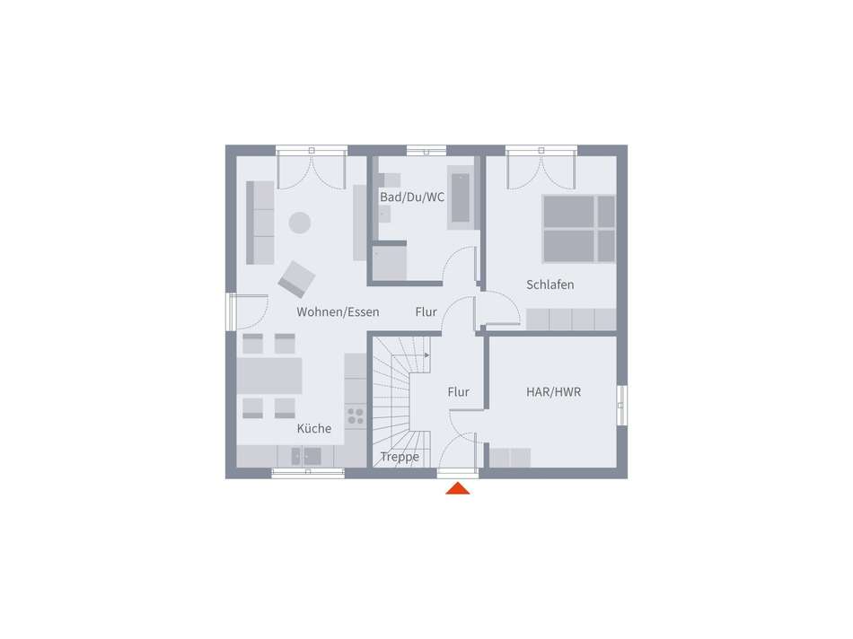 Grundriss Erdgeschoss