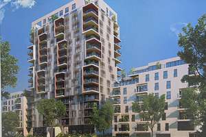 Exklusive  105 qm Premiumwohnung im „Ciel et Terre“ – Quartier Central, Düsseldorf-Pempelfort
