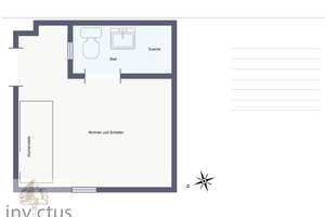 Kleine 1 Zimmer Souterrainwohnung in Böckingen – Bachstr. 4, 74080 Böckingen, Heilbronn – Vorschaubild 7
