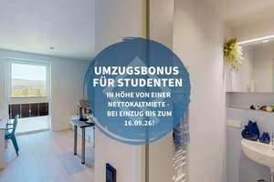 1 Monat mietrfei! Neubau-Studentenapartment im Quartillion – möbliert & top Lage! – Im Rad 15, 65197 Rheingauviertel / Hollerborn, Wiesbaden – Vorschaubild 1