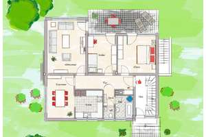 Erdgeschosswohnung sofort beziehbar! Gepflegtes Zweifam.-Haus mit Doppelgarage und Garten in ruhiger – Die vollständige Adresse der Immobilie erhältst du vom Anbieter., 97500 Ebelsbach – Vorschaubild 29