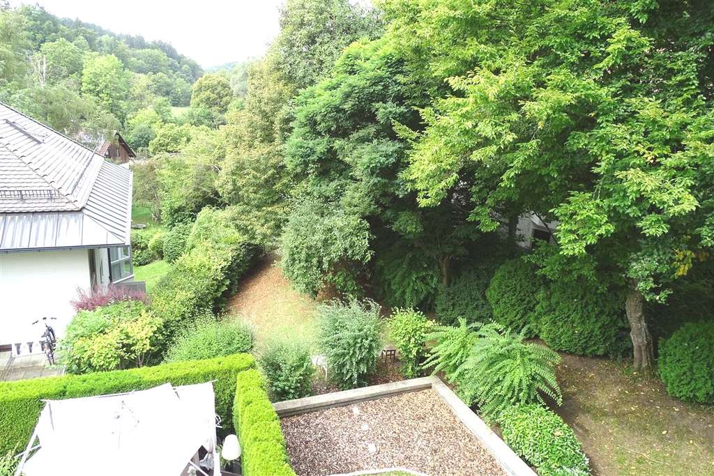 Starnberg: Blick - Maisinger Schlucht, elegante 3-Zi.-Whg mit Wintergarten 