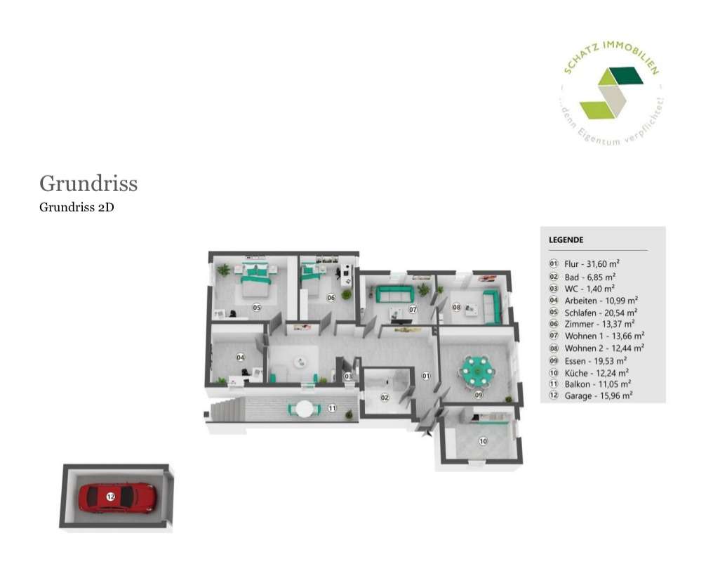 Neu zu gestaltende 6-Zimmer-Wohnung im Altbau, Kaufbeuren – Bild 2