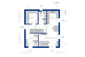 Grundstück + Einfamilienhaus - Bodelshausen - Bestpreisgarantie bei Bien-Zenker – Tübingen (Kreis) – Vorschaubild 6