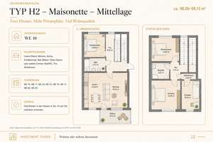 Großzügige 4-Zimmer-Maisonette in Wittlaer – ca. 98 m², provisionsfrei – Die vollständige Adresse der Immobilie erhältst du vom Anbieter., 40489 Wittlaer, Düsseldorf – Vorschaubild 18
