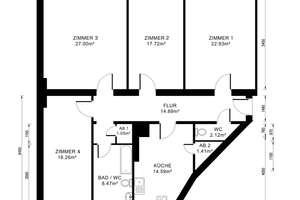 Besichtigung am 30.07. - 7,69 % AfA! Perfekte Familienwohnung für die Zukunft sichern – Die vollständige Adresse der Immobilie erhältst du vom Anbieter., 10961 Kreuzberg, Berlin – Vorschaubild 14
