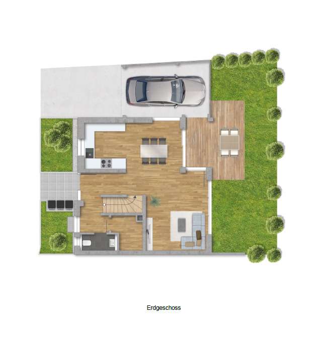 Grundriss Erdgeschoss