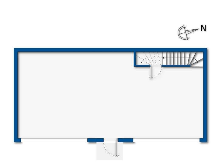 Grundrissskizze Remise Erdgesc