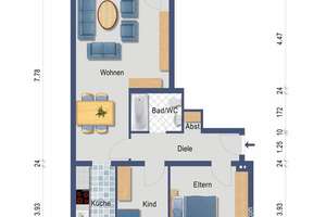 Bezugsfreie 3-Zimmer-Wohnung mit SW-Balkon & Stellplatz in Krefeld-Fischeln – Oberbruchstraße 131, 47807 Fischeln, Krefeld – Vorschaubild 13