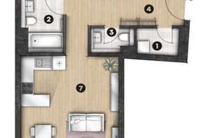 Exklusive Neubauwohnung im Erstbezug. Lübeck Neue Meile – 23558 Sankt Lorenz Süd, Lübeck – Vorschaubild 9