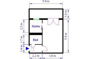 Senioren aufgepasst: WUNDERSCHÖNE 1-Raumwohnung – Othrichstr. 30b, 39128 Neustädter Feld, Magdeburg – Vorschaubild 7