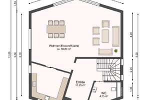 **SASEL** 195 m² Architektenhaus - 5 Zim., 3 Bädern & Garten – Niedrigenergiehaus in Toplage – Konrad-Reuter-Straße 44, 22393 Sasel, Hamburg – Vorschaubild 14