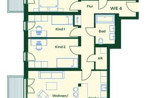 Bezugsfrei im Sommer 2026! Großzügig geschnittene 4-Zimmer-Wohnung mit sonnigen Balkonen - KFW 40! – Die vollständige Adresse der Immobilie erhältst du vom Anbieter., 13158 Wilhelmsruh, Berlin – Vorschaubild 18