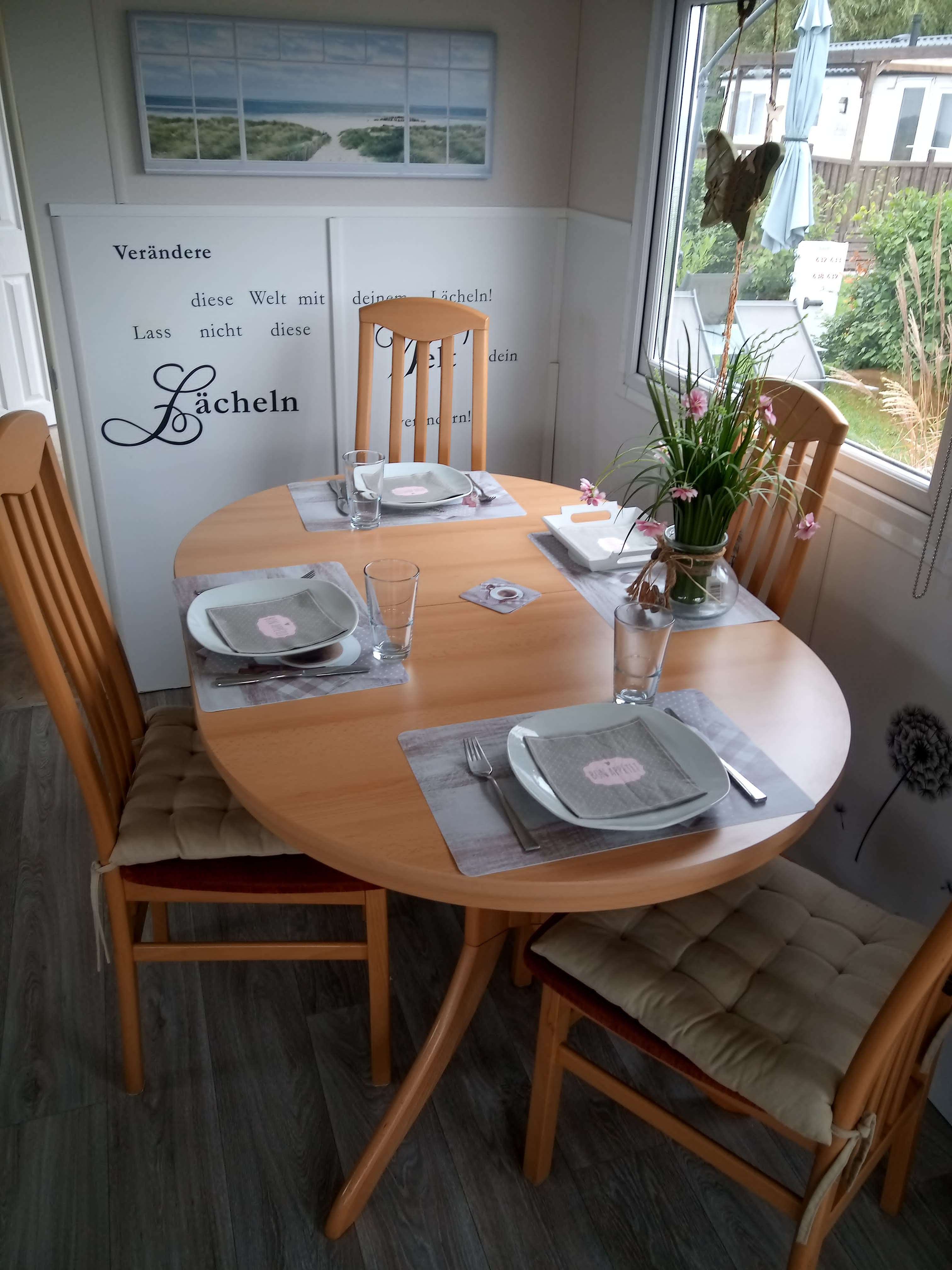 Immobilie in Dörphof - Mobilheim Ferienhaus an der Ostsee Chalet Damp Schuby Strand - Bild 3