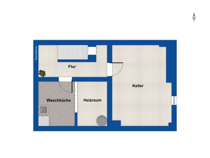 Grundriss - Kellergeschoss