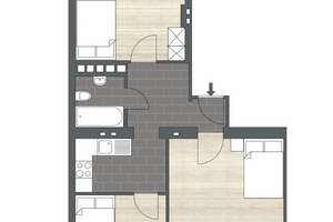 Frisch sanierte 3 Zimmer-Wohnung Rheinturm/Medienhafen – Die vollständige Adresse der Immobilie erhältst du vom Anbieter., 40219 Unterbilk, Düsseldorf – Vorschaubild 5