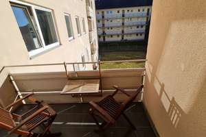 Möblierte Wohnung mit einem Zimmer sowie Balkon und Einbauküche nahe U2 Frankfurter Ring – Die vollständige Adresse der Immobilie erhältst du vom Anbieter., 80807 Milbertshofen, München – Vorschaubild 1